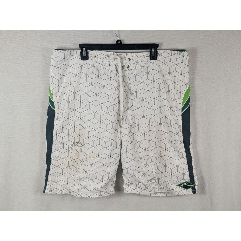 Rusty Power Wing Fixed Waist Board Shorts Men's Size 38